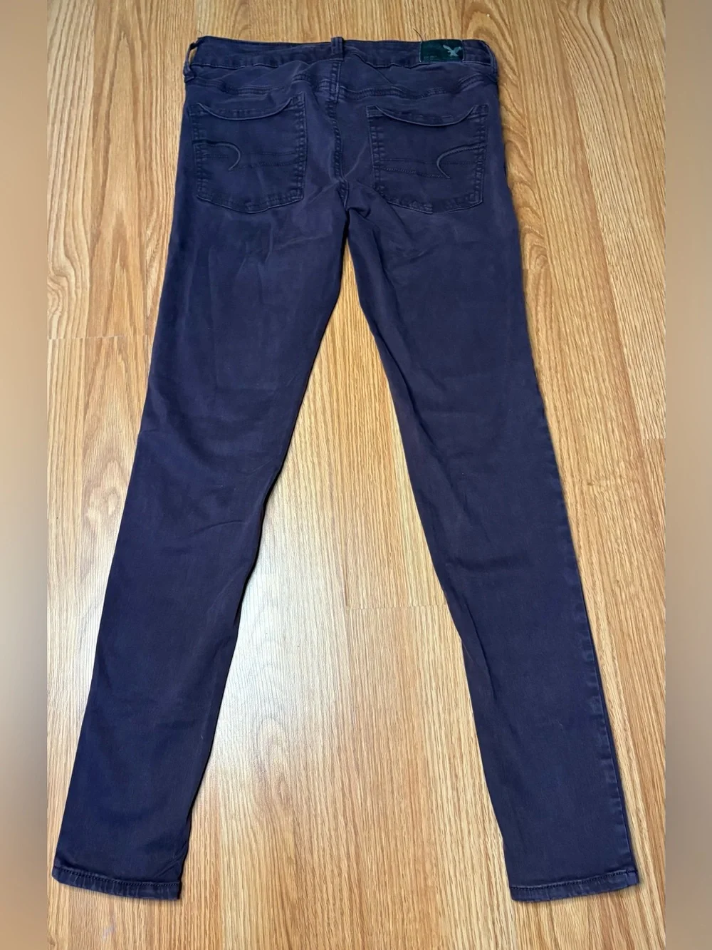 American Eagle Outfitters Women’s Skinny Jeans in Dark Purple